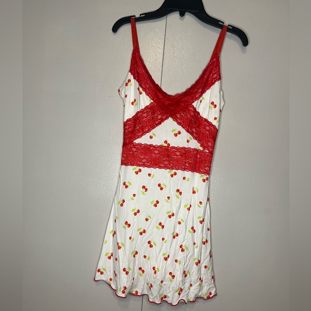 Forever 21 - Lace Cherry Mini Dress